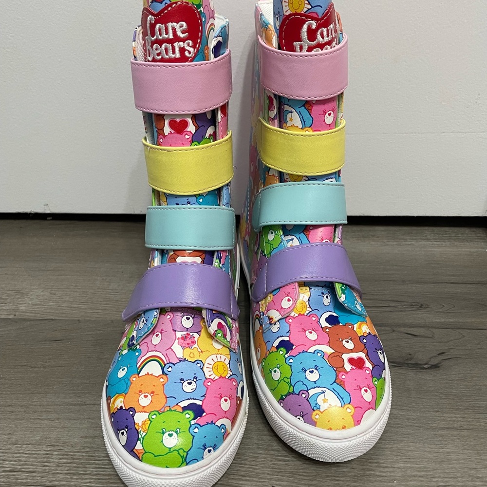 YRU Pastel Care Bears Boot Sneaker